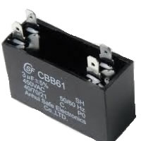 3. CAPACITOR - MOTOR RUN - 2.5MT - 230V / MPN - 9988211 